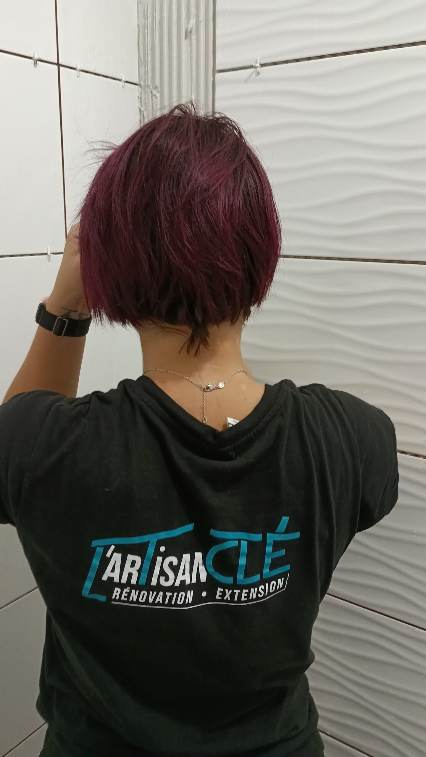 Salle de bain réalisée par l'Artisan Clé, entreprise de BTP à Vaissac